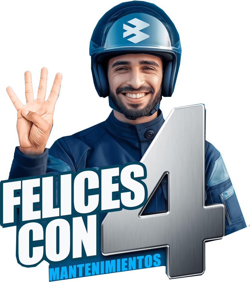 Felices con 4 Mantenimientos